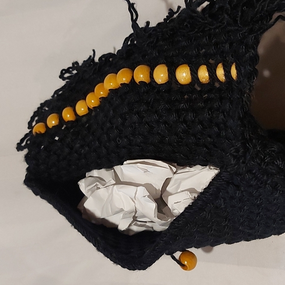 VINTAGE CROCHET CLUTCH! - Picture 6 of 7